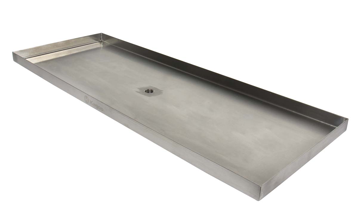 Kegco Sesm 249d 24 X 9 Surface Mount Drip Tray With Drain