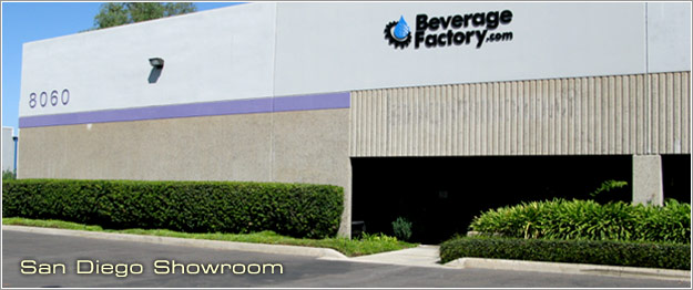 BeverageFactory.com San Diego Showroom