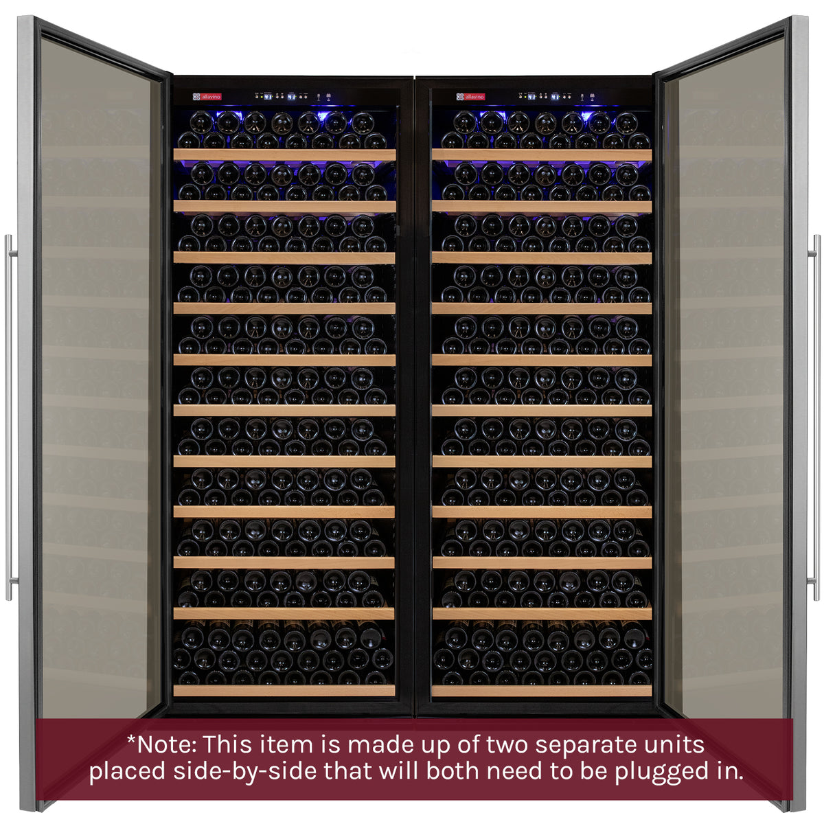 racks front view
