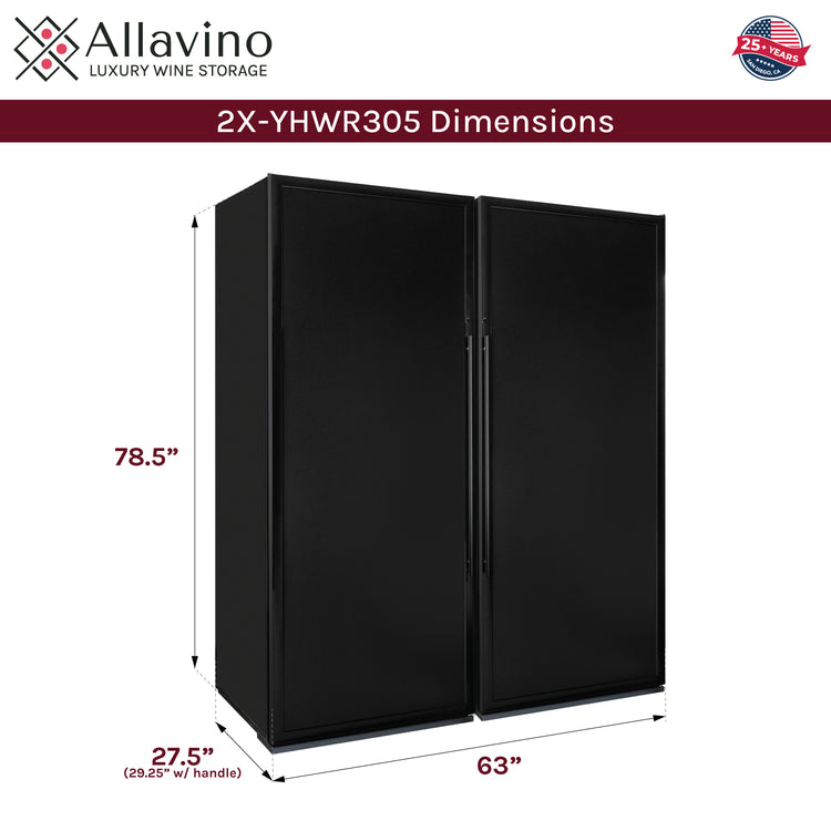 2X-YHWR305-SD Dimensions