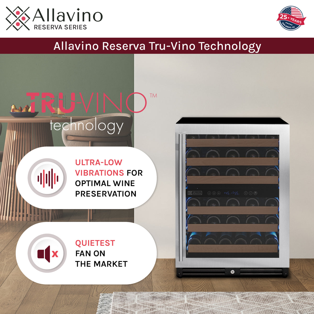 Tru-Vino Cooling Technology