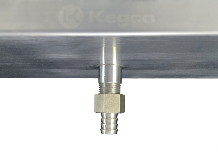 drain with hose adapter and hex nut