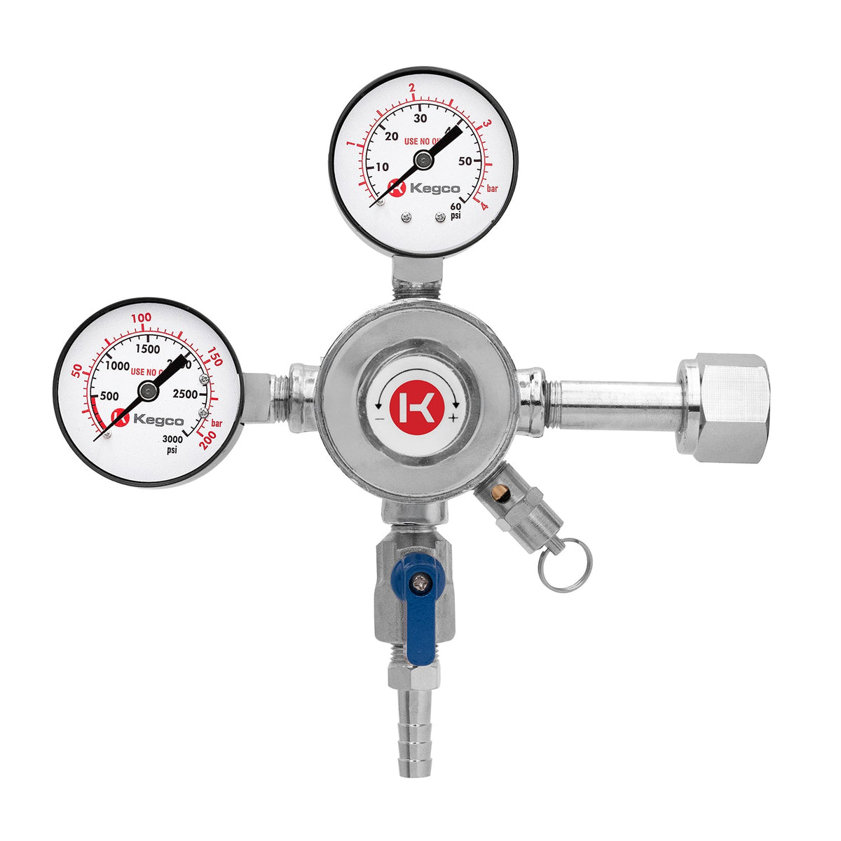 Pro Series Commercial Grade Double Gauge CO2 Regulator