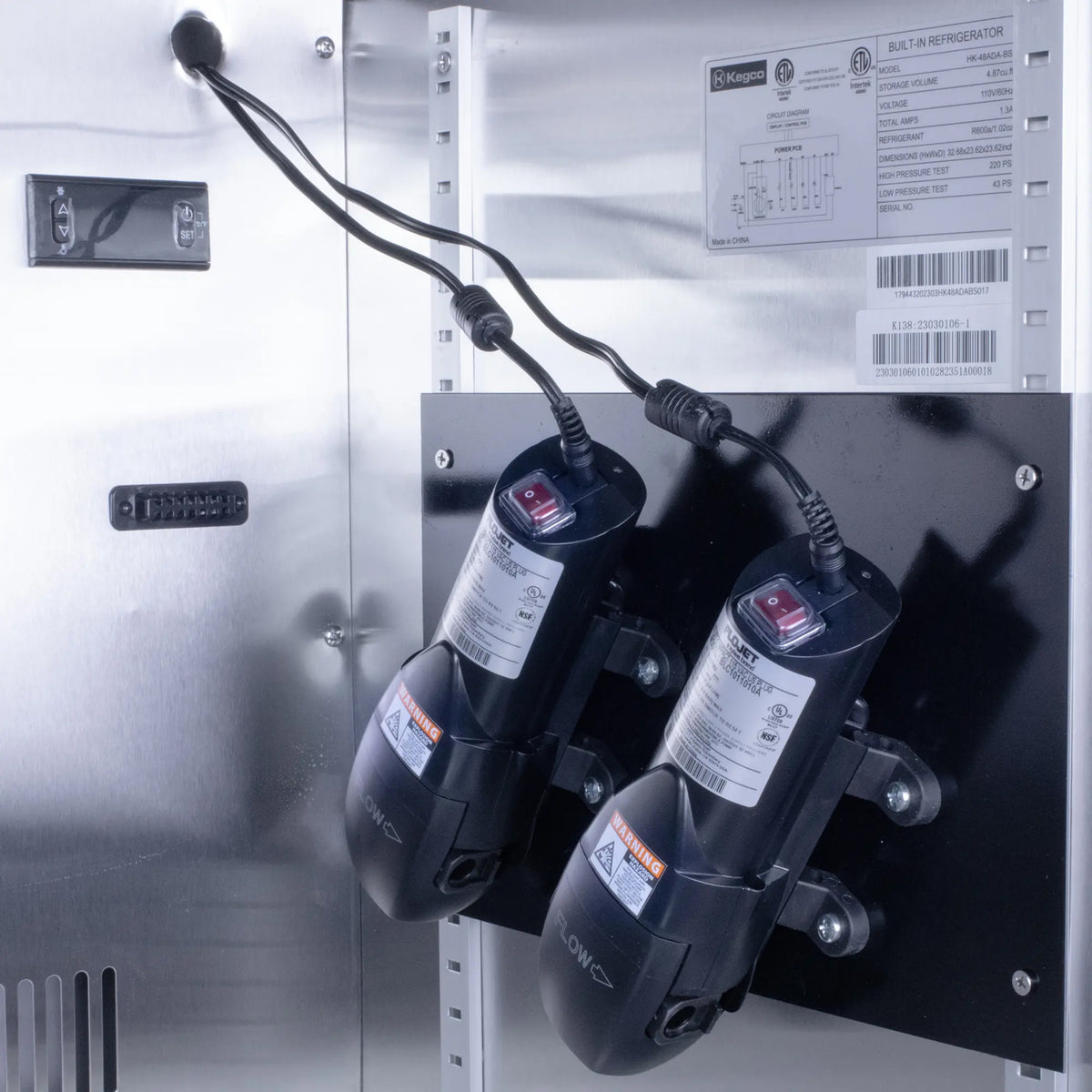 Pump for BIB Kegerator