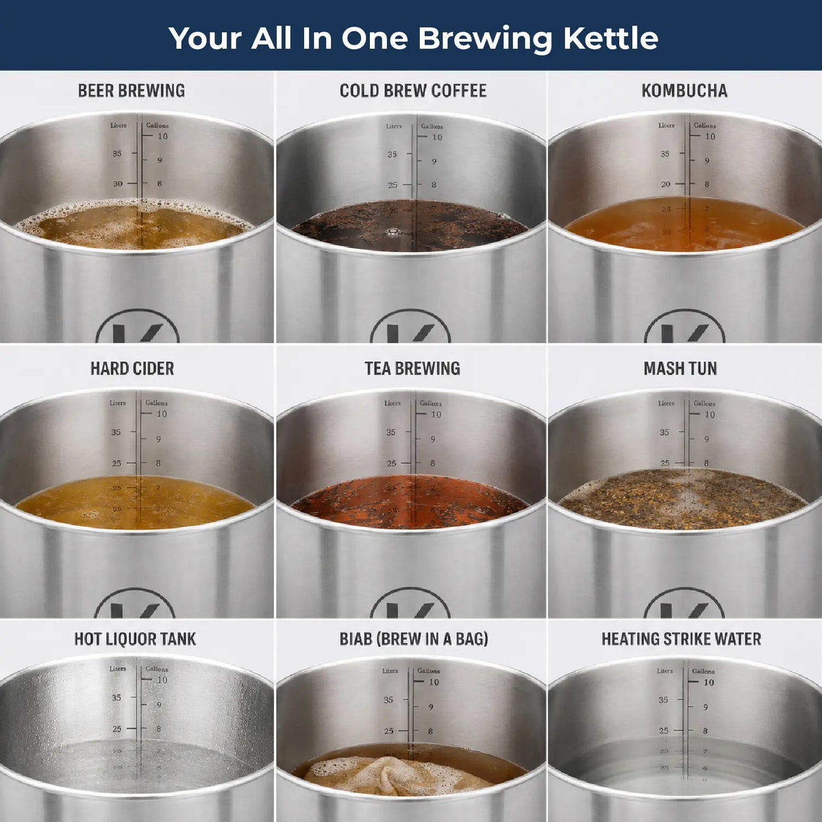 all-in-one brewing kettle