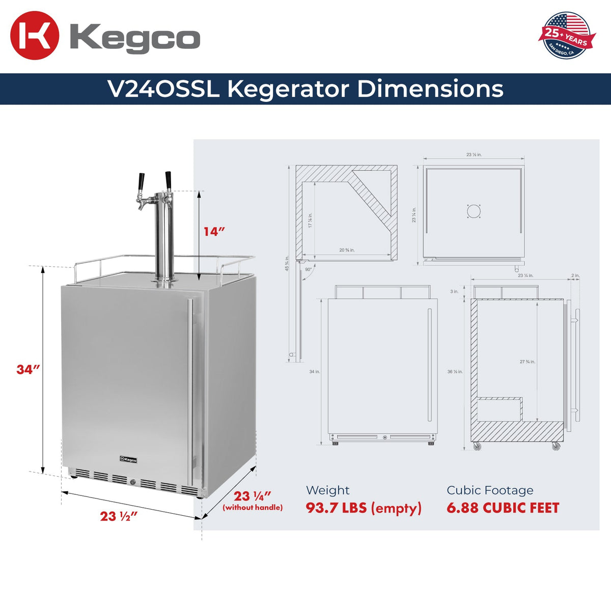 dimensions