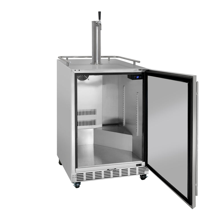 Kegco HK38SSC-1 Kegerator - Open