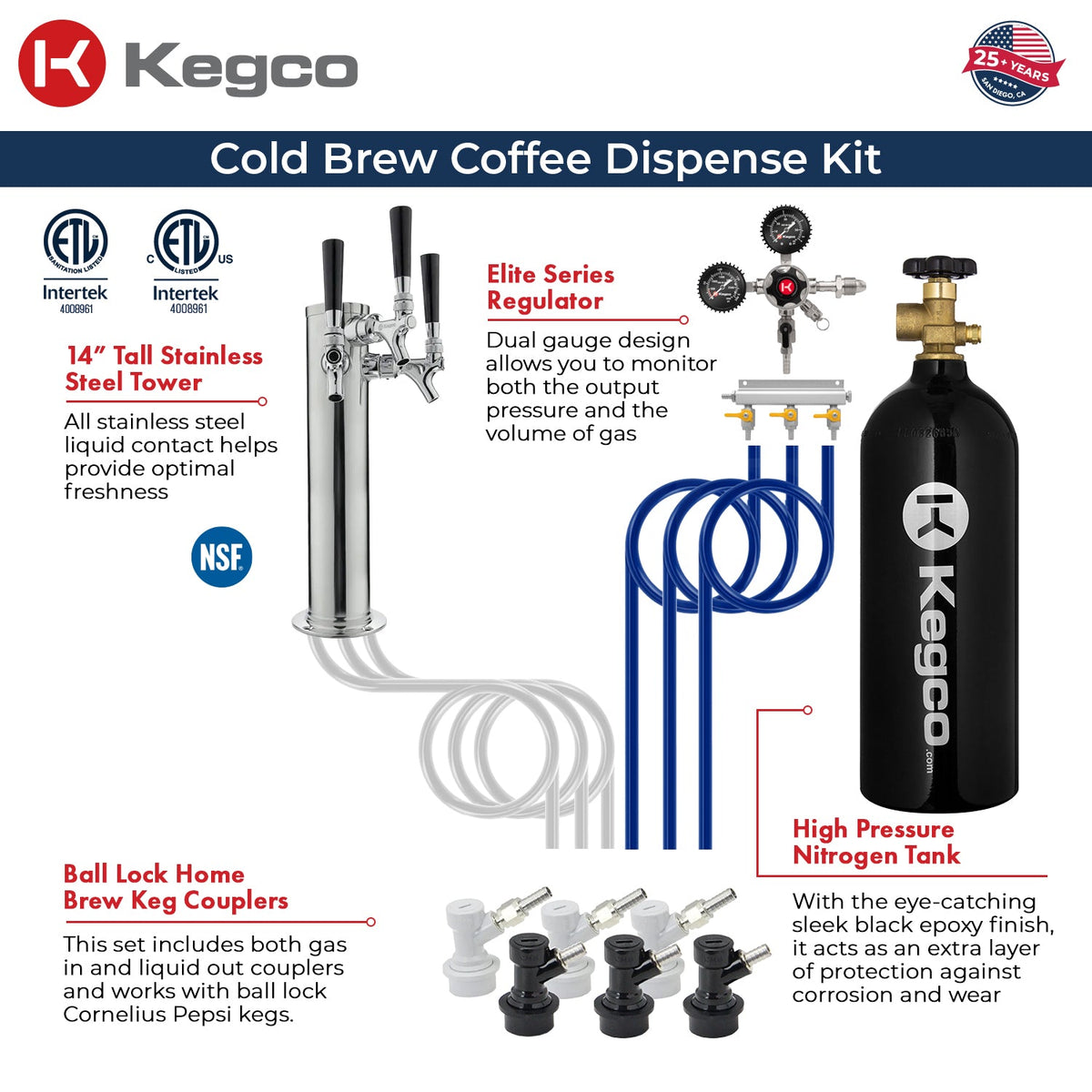 cold brew coffee dispense kit