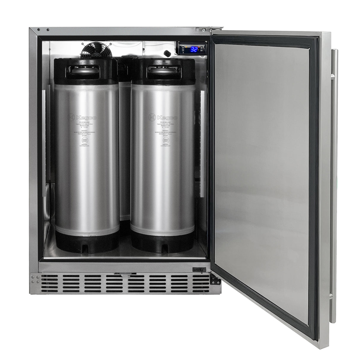 Kegco ICHK38SSU-3 kegerator