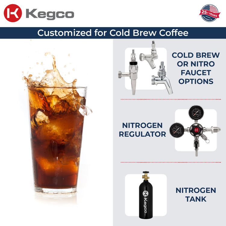 Kegco ICHK38SSU-1 Kegerator