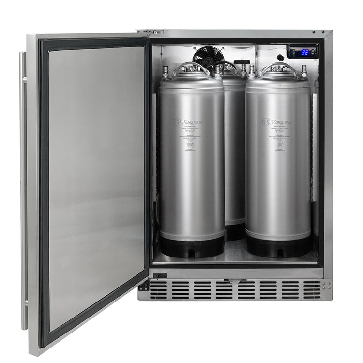 Kegco ICHK38SSU-L-2 kegerator