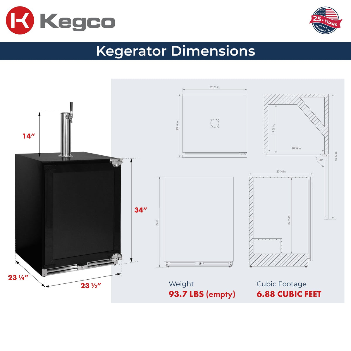 dimensions