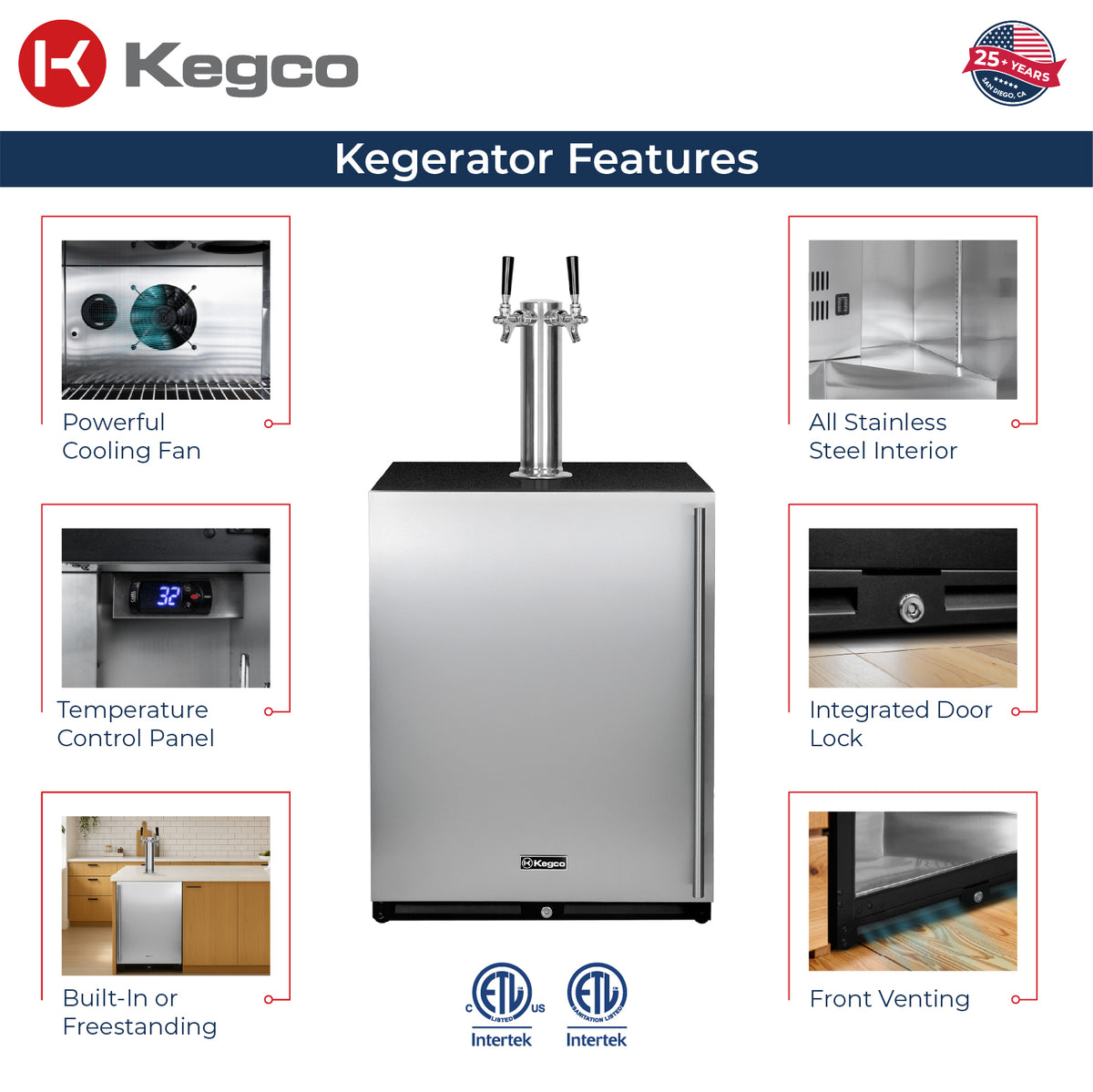 kegerator features