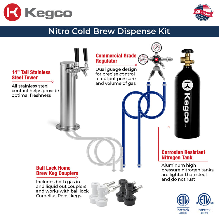 cold brew coffee dispense kit