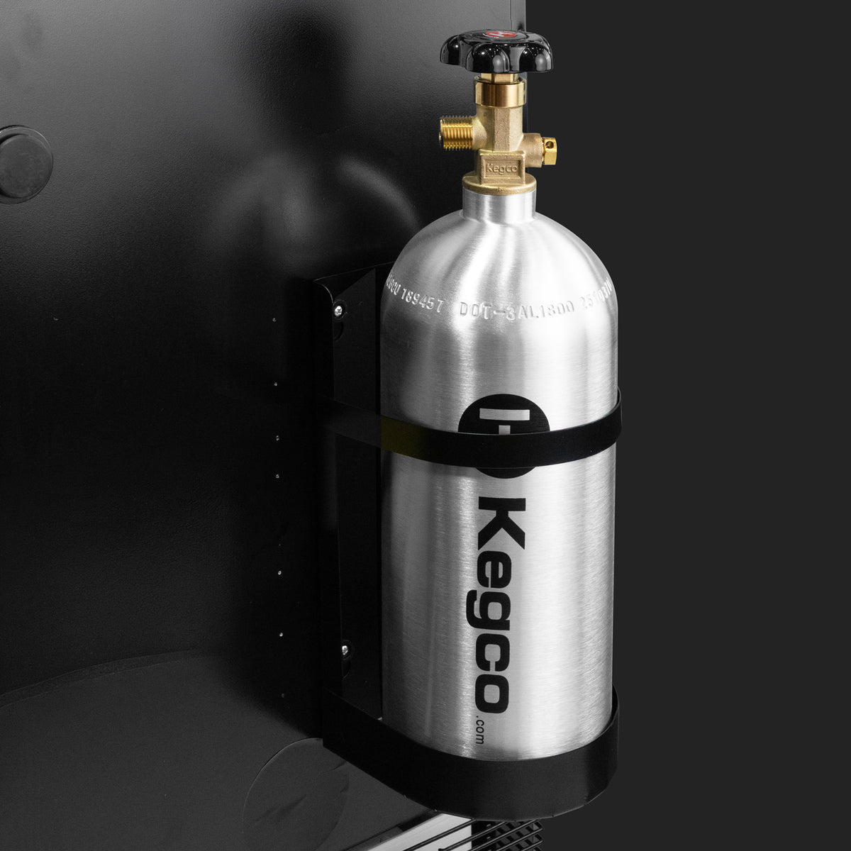 Kegco 20" Wide Dual Tap Black Kegerator Premium Kit