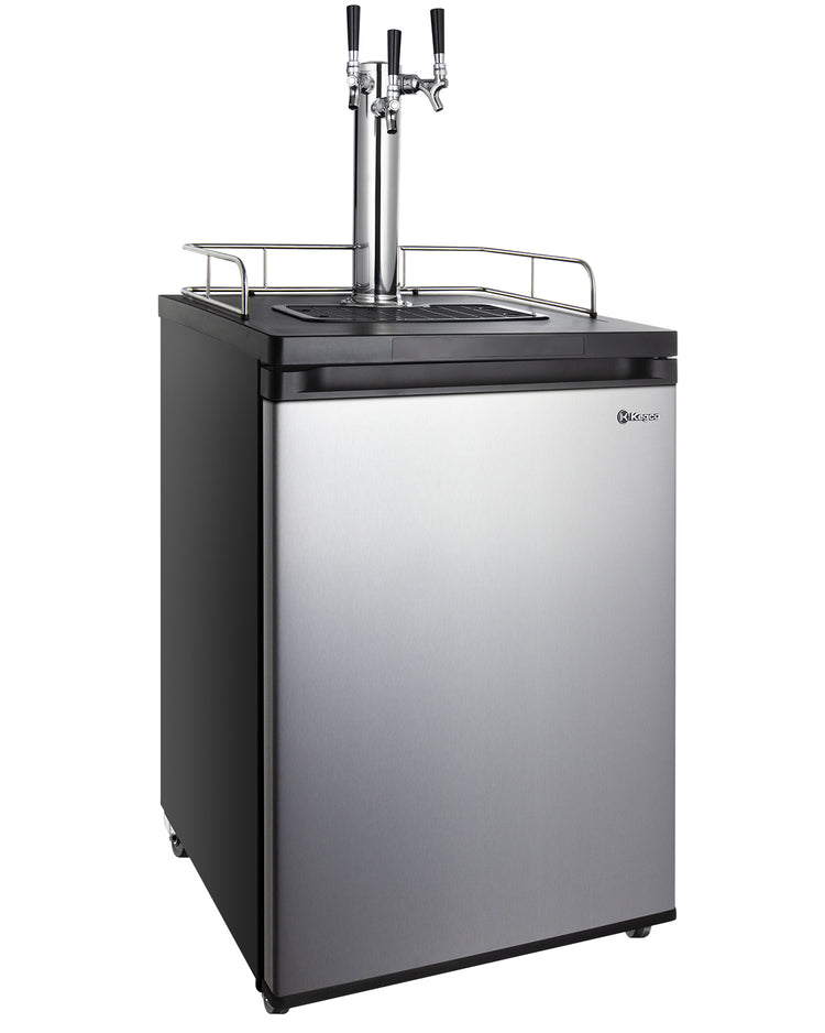 Kegco Triple Tap Draft Beer Dispenser