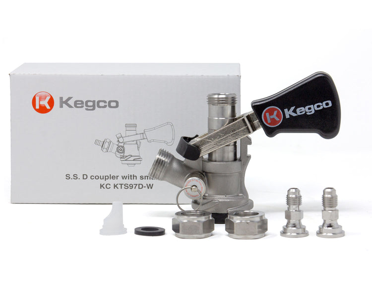 Keg Coupler with 1/4