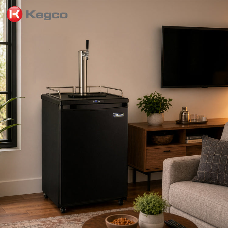 freestanding commercial grade residential kegerator