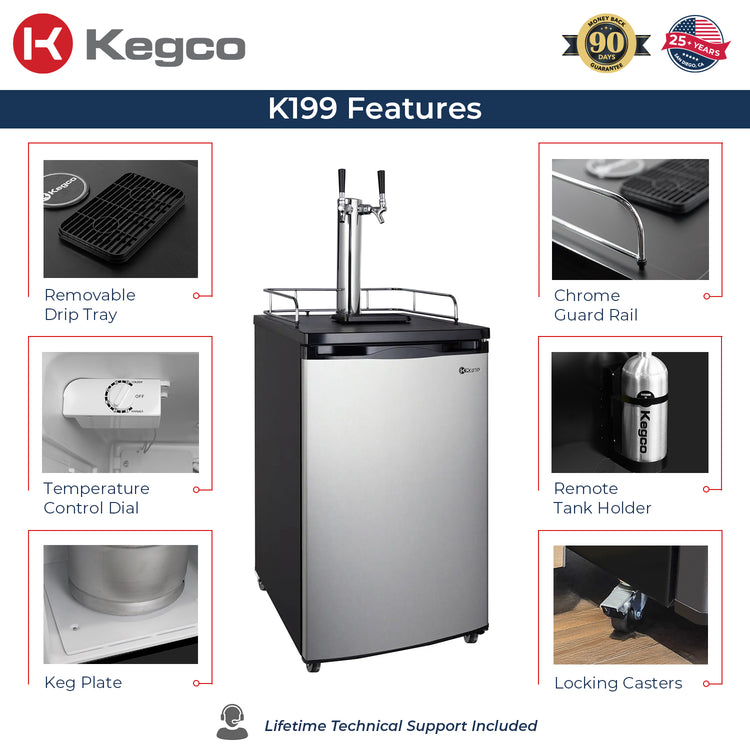 kegerator features