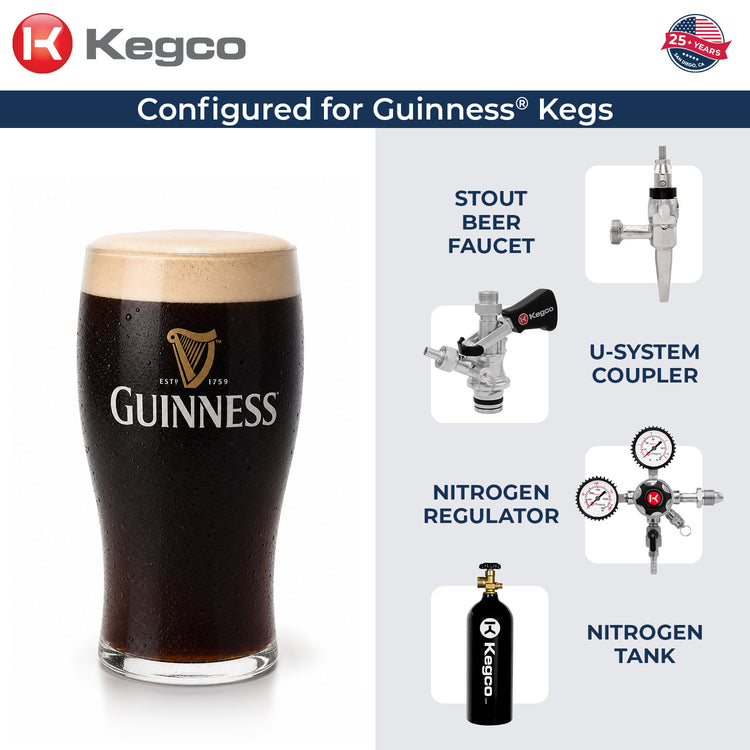configured for guinness draught beer