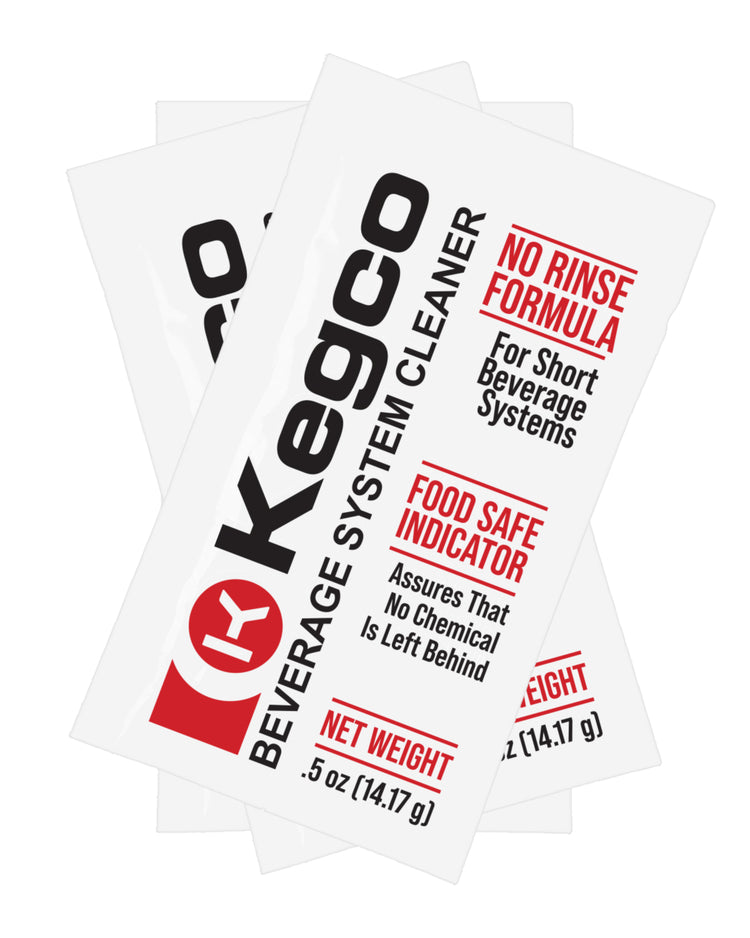 No-Rinse Cleaner for Beverage Systems - Fifty 0.5 oz. Packets