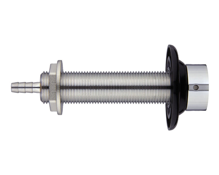 4-1/8" Stainless Steel Nipple Shank - 3/16" I.D. Bore