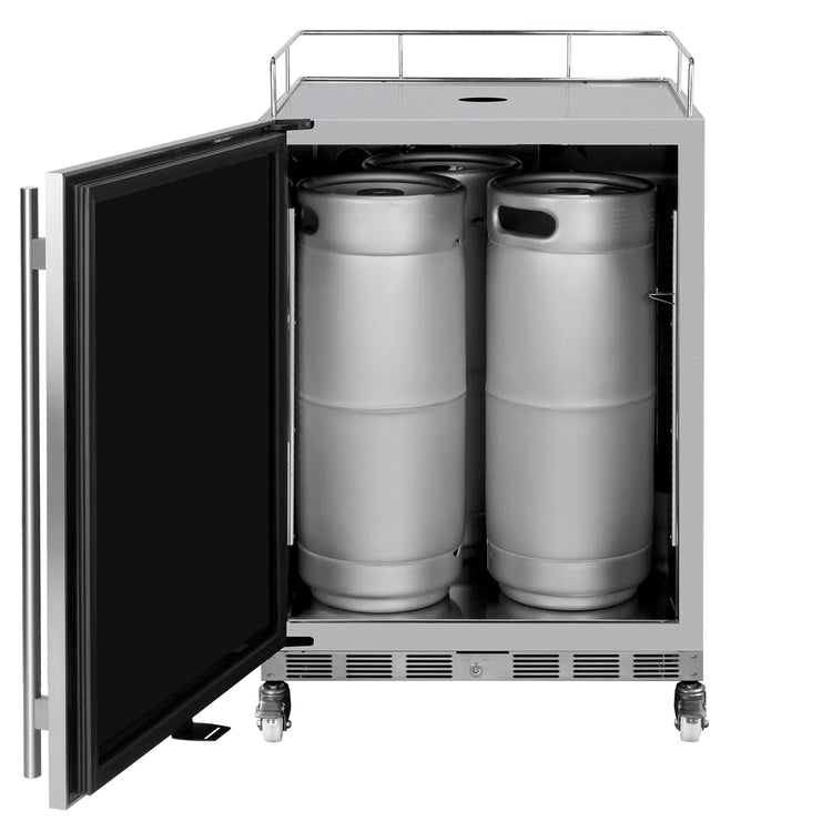 Kegco V24OSSL-2 left hinge kegerator