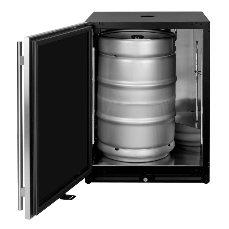Kegco V24UBSL-2 left hinge kegerator