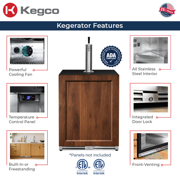 V32ADAPRR-1 Kegerator Features