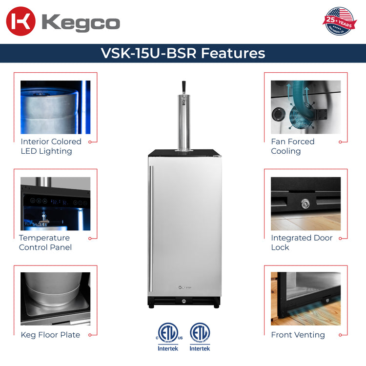 kegerator features