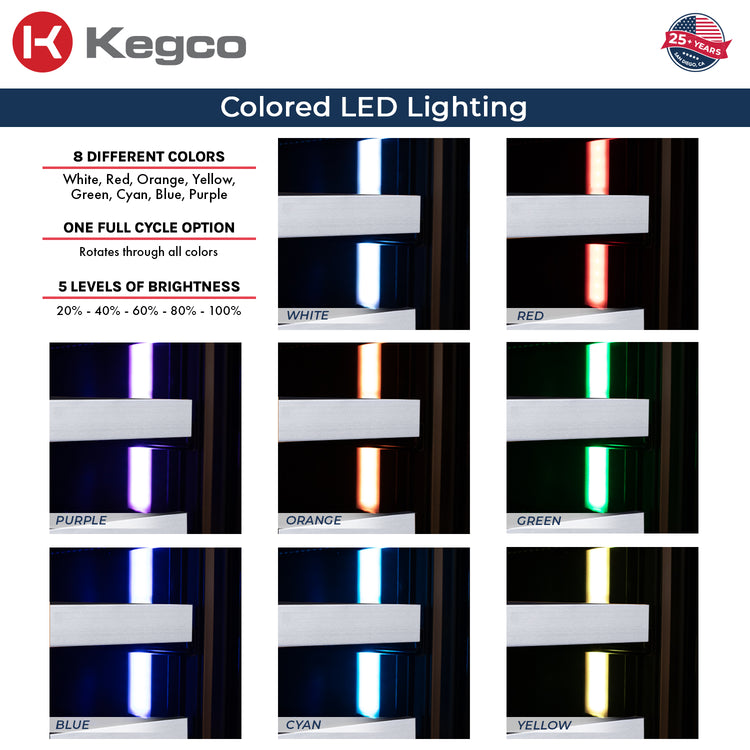 VSBC-24L-PR LED light colors feature