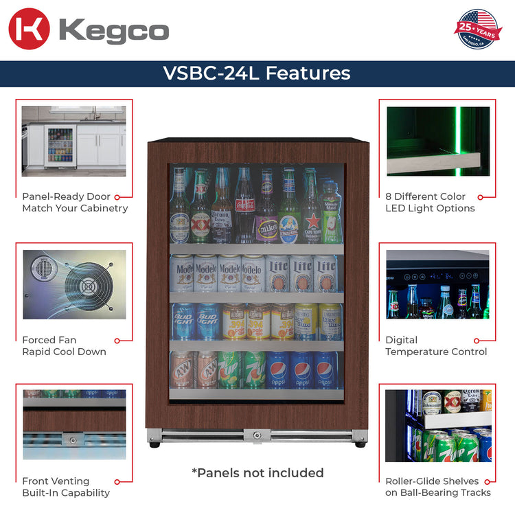 beverage center features