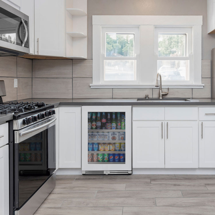 panel ready built-in beverage center