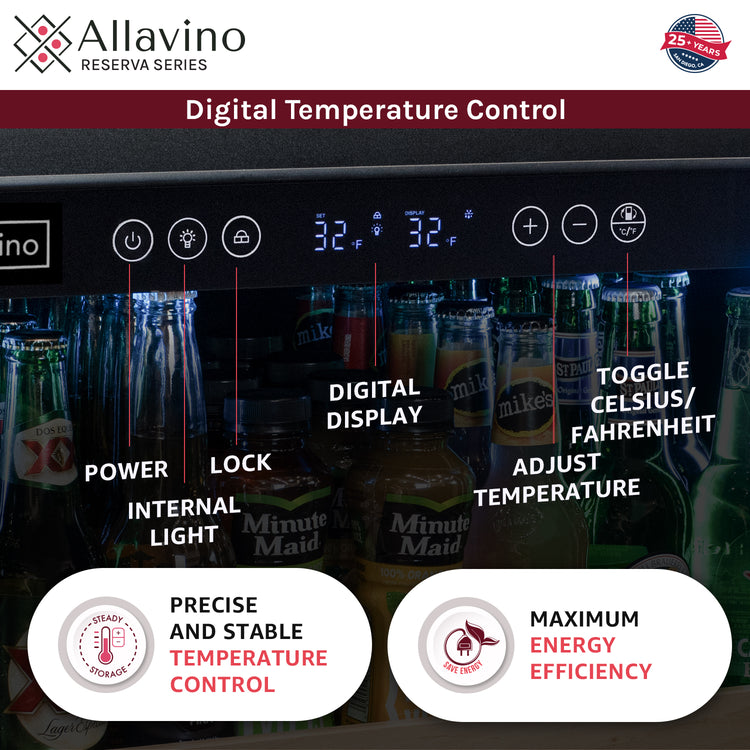 digital display temperature control panel