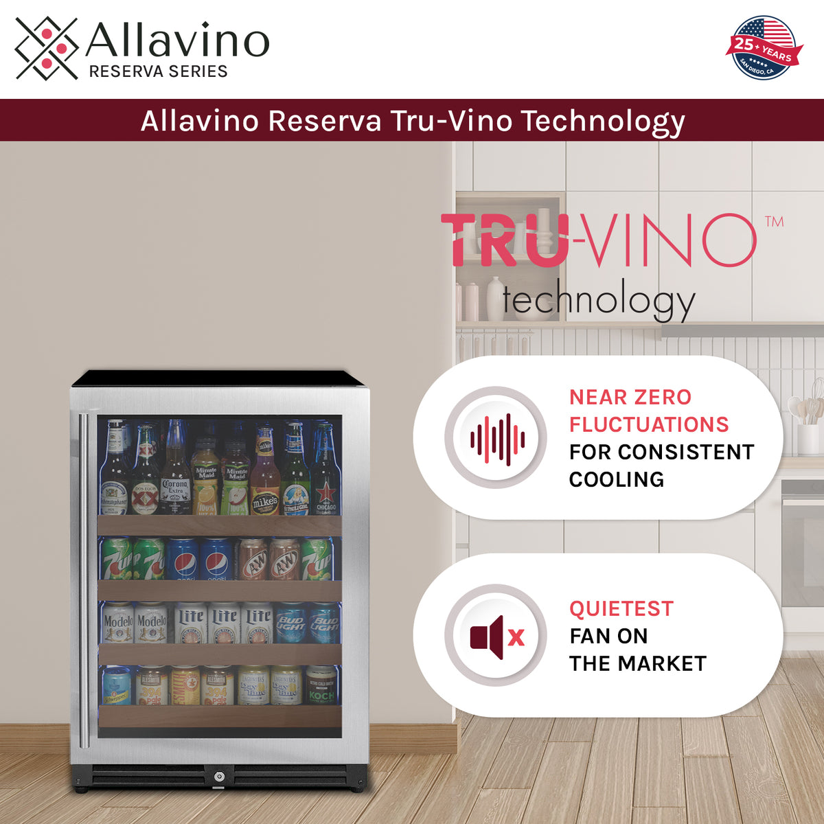 Tru-Vino cooling technology