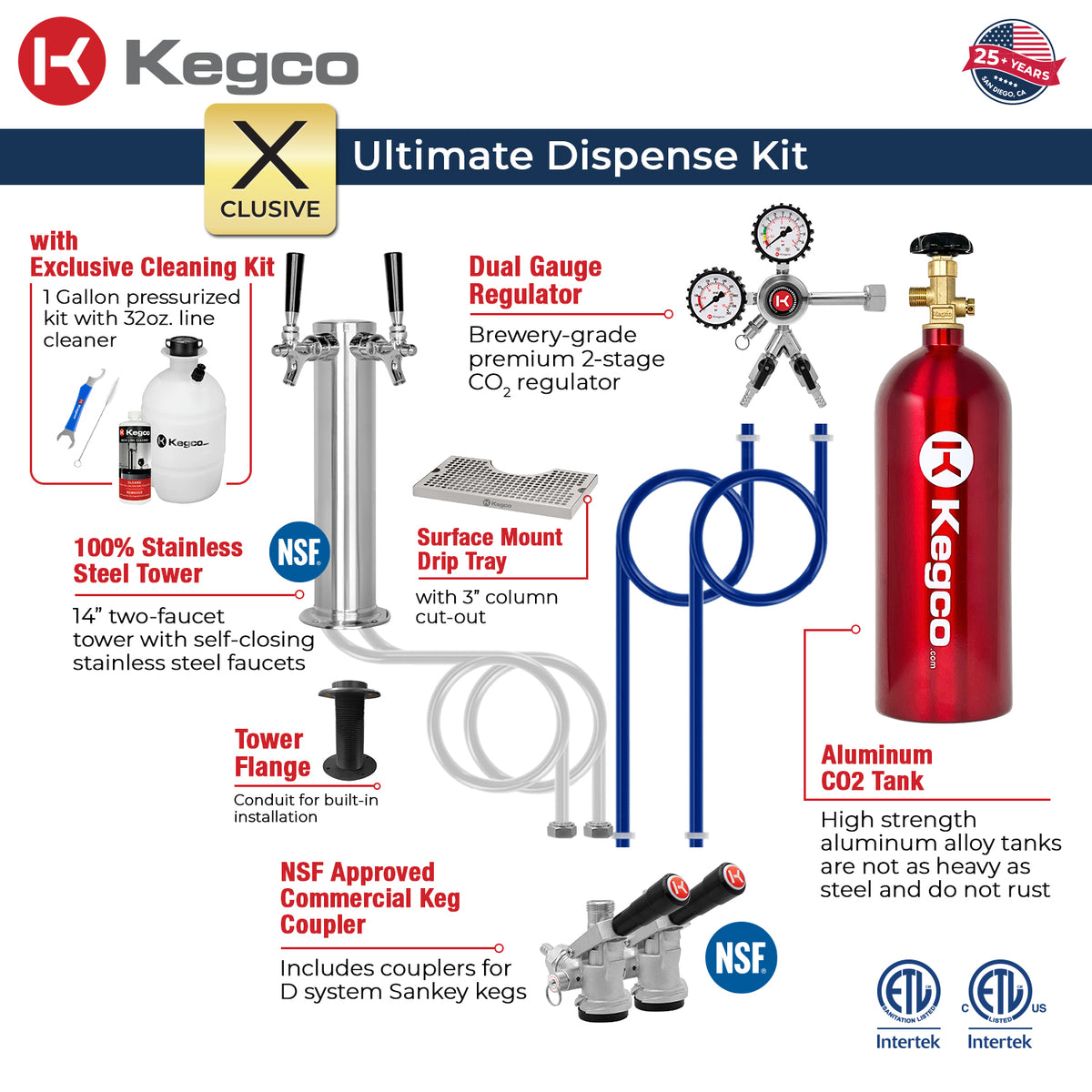 Kegco kegerator draw kit