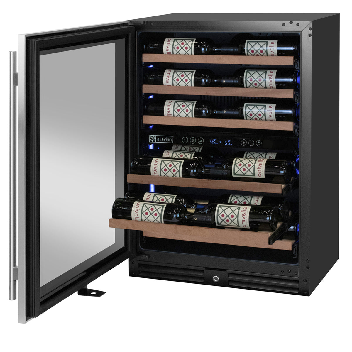 Glide-Out Wine Rack Shelves