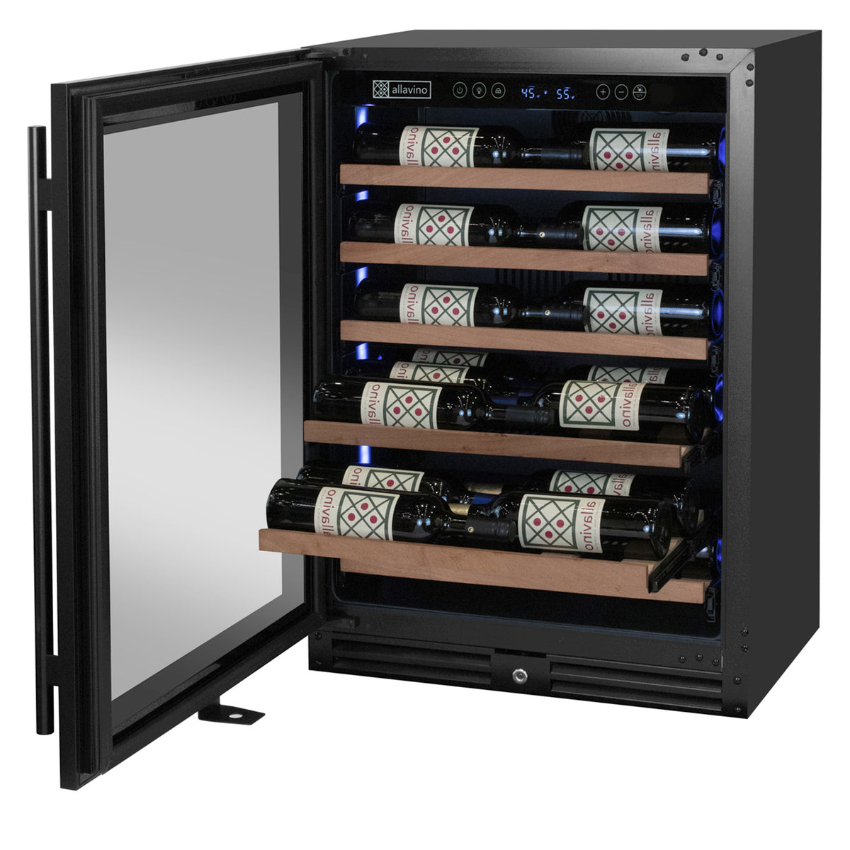 Glide-Out Wine Rack Shelves