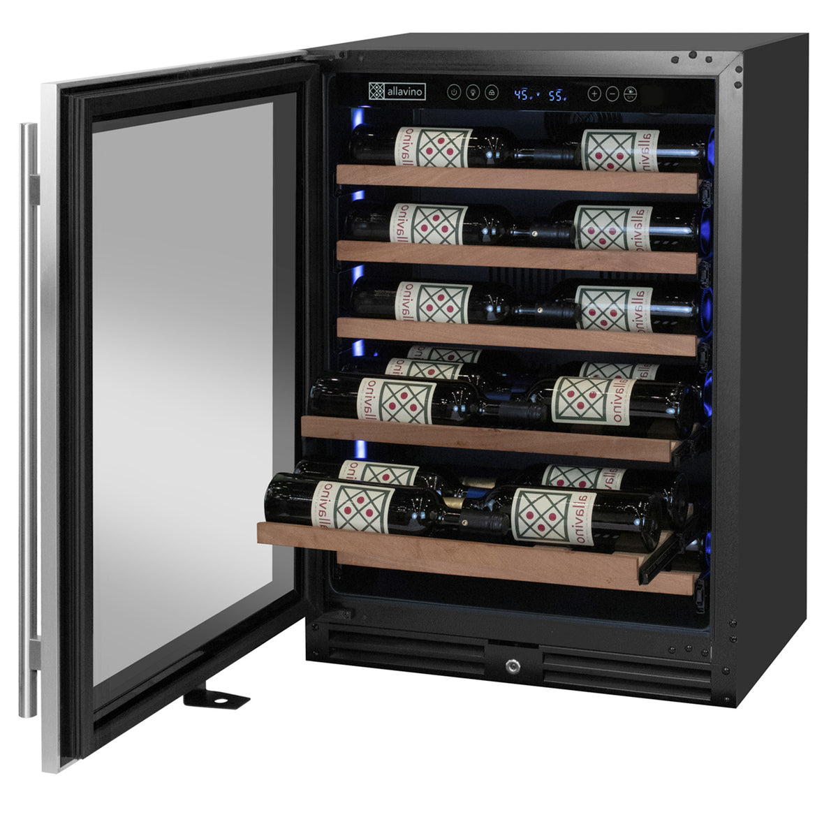 Glide-Out Wine Rack Shelves