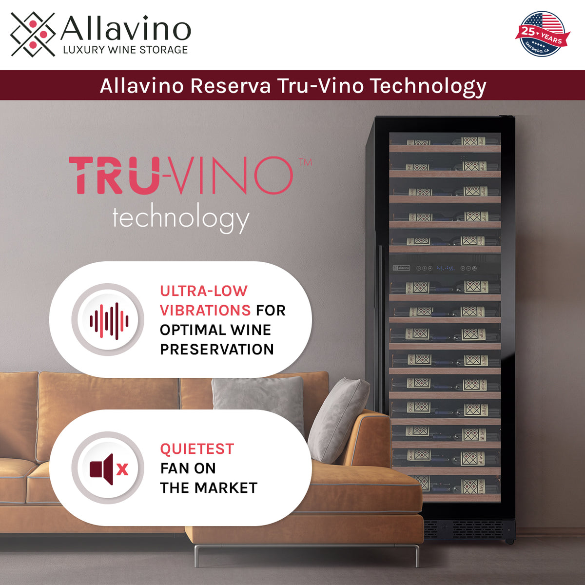 Allavino VSW6771 Tru-Vino Technology