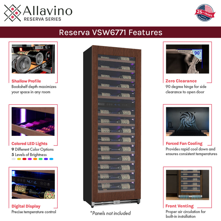 wine refrigerator features