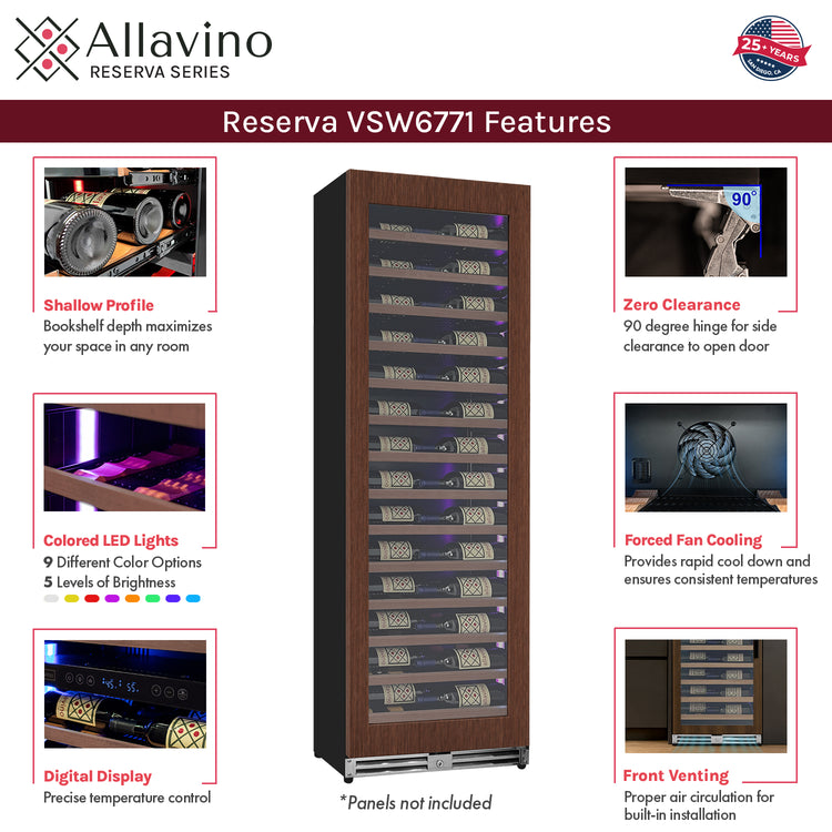 wine refrigerator features