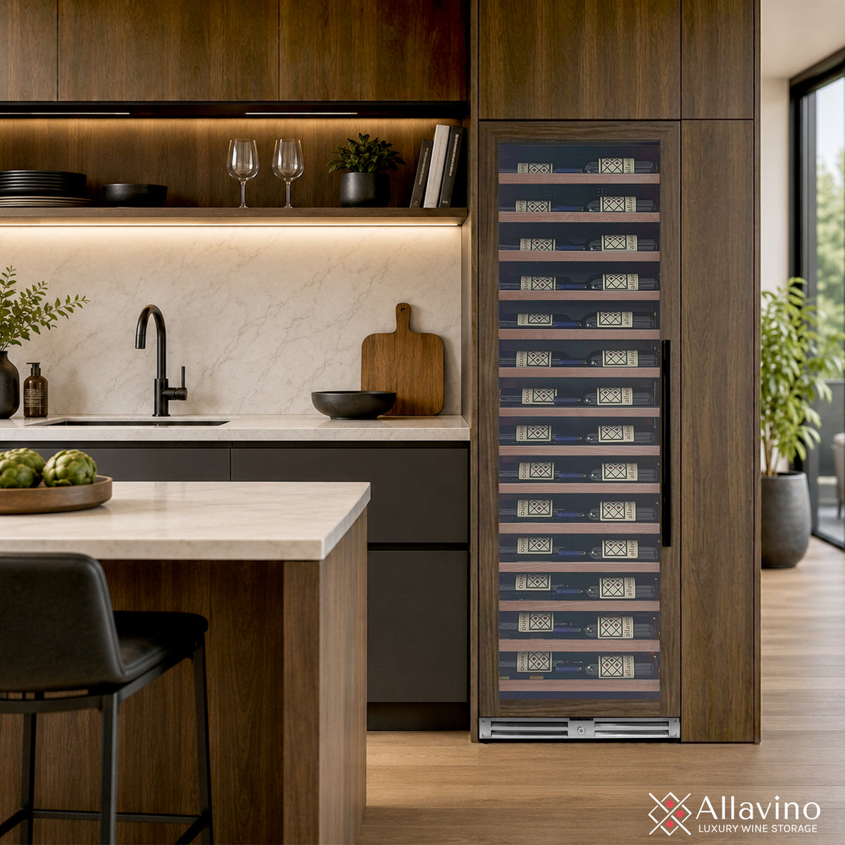 Allavino Reserva shallow depth wine refrigerator