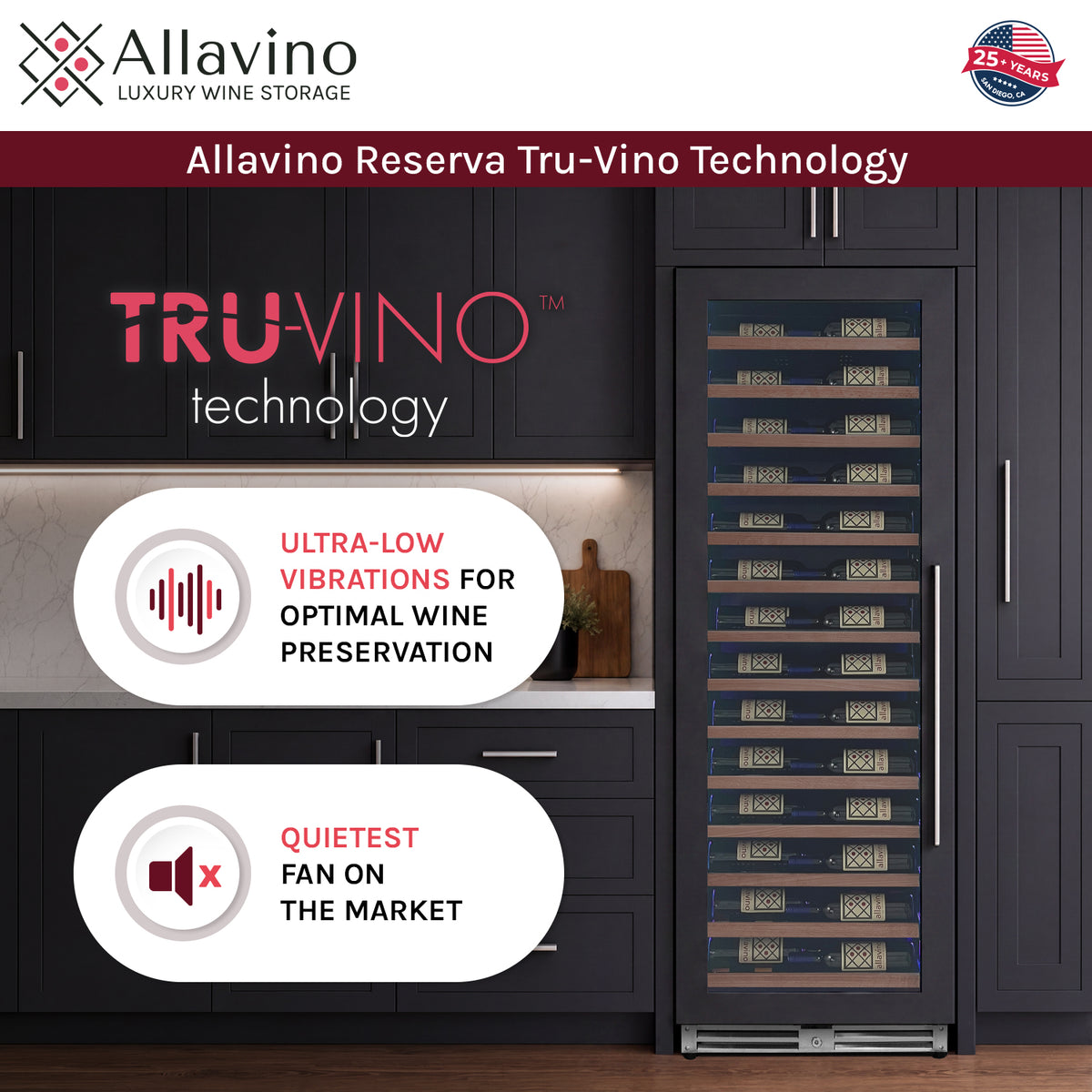 Tru-Vino cooling technology