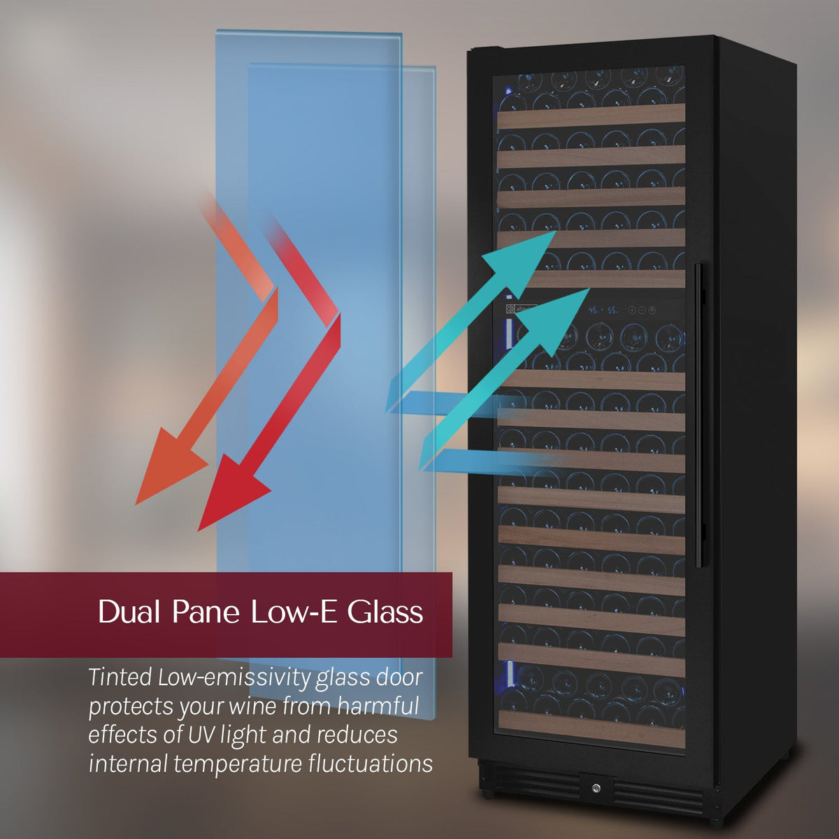 low-e emissivity glass protects from UV light