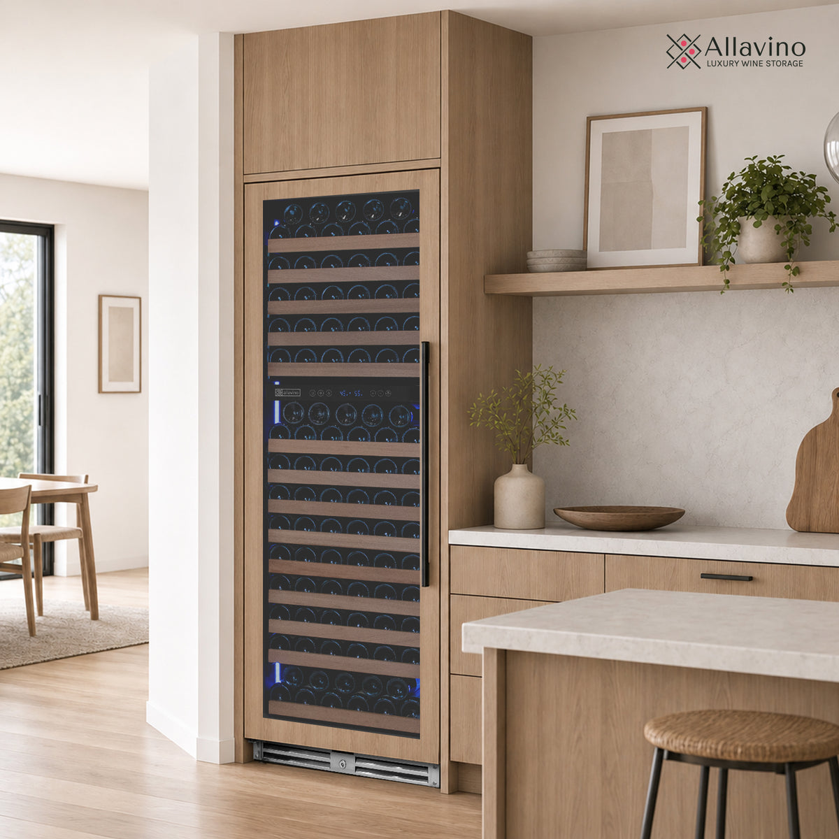 Allavino Reserva dual zone built-in luxury wine refrigerator