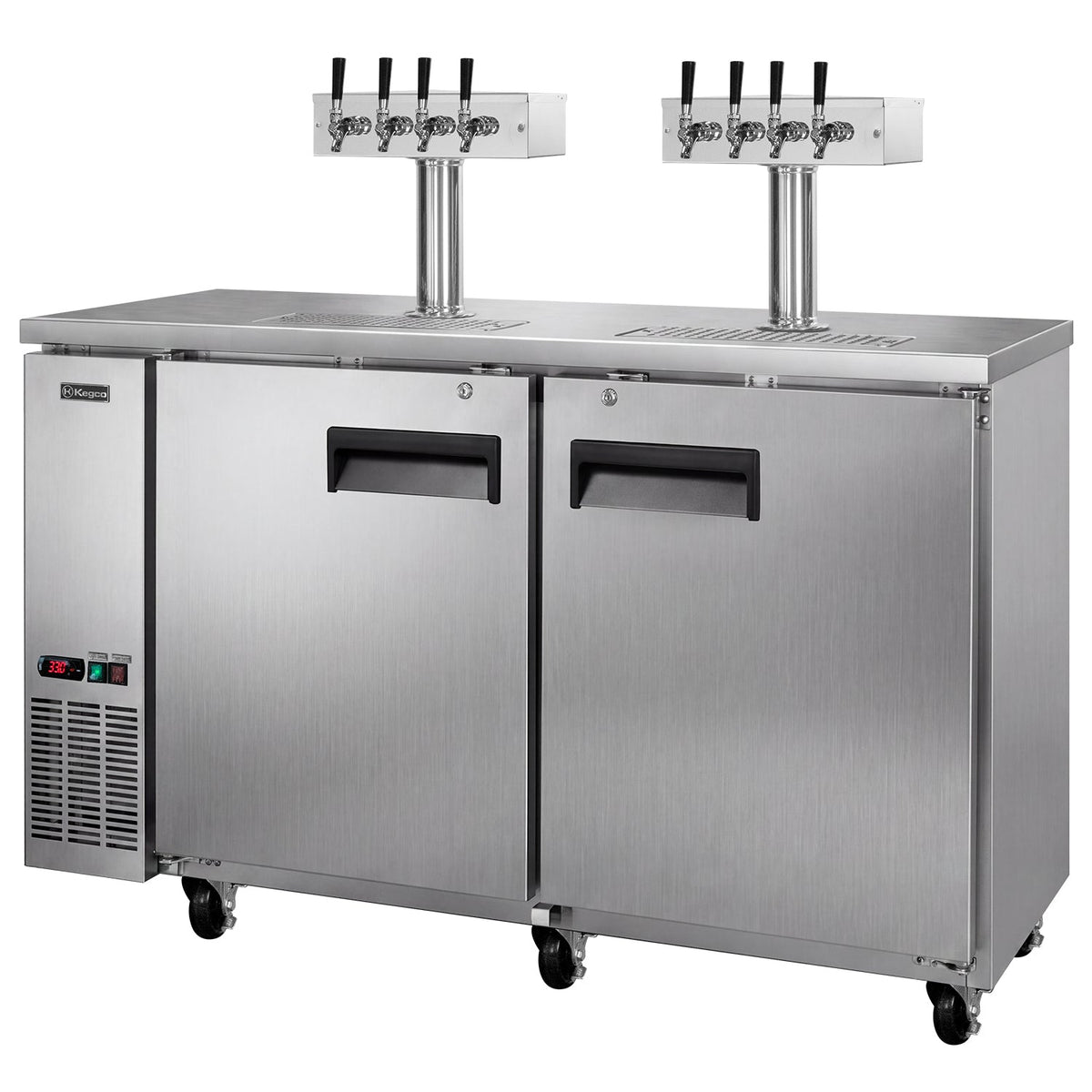 Kegco XCK-2460S-8K Craft Beer Kegerator