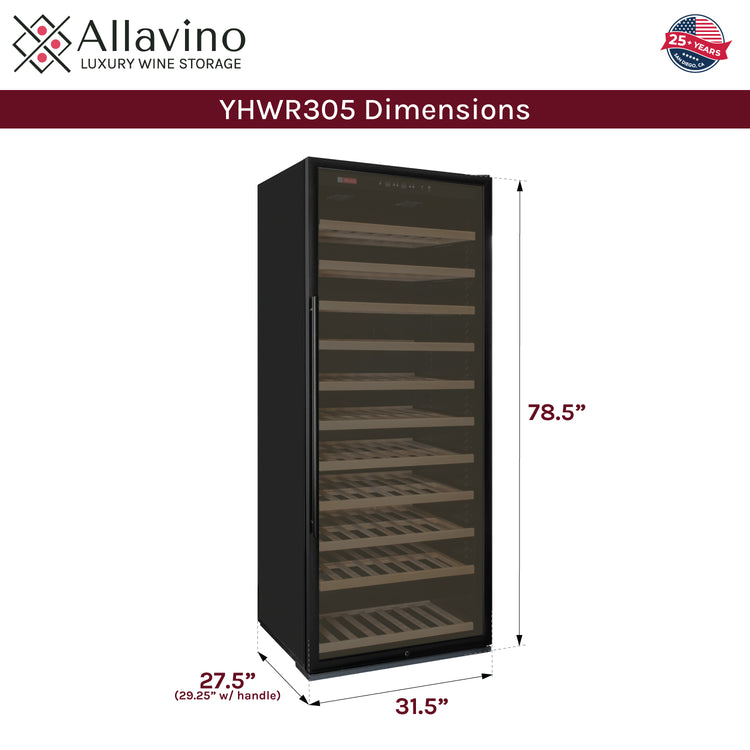 YHWR305-1BR20 Dimensions