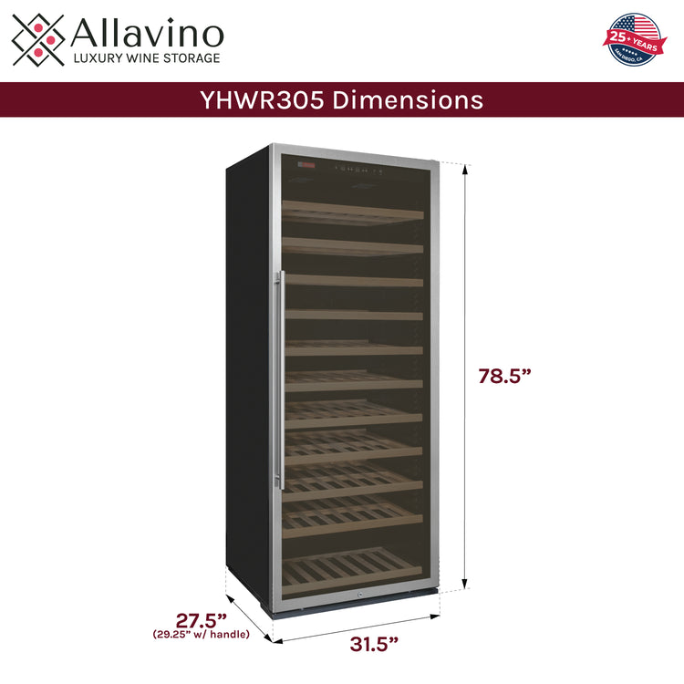 YHWR305-1SR20 Dimensions