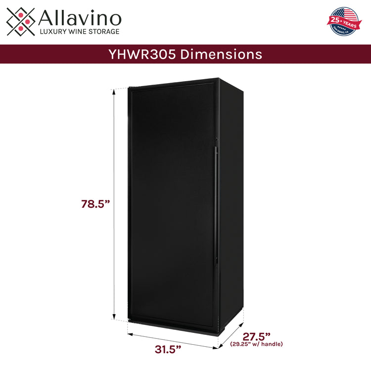 YHWR305-SDL dimensions